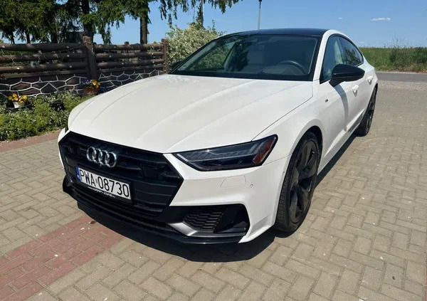 audi Audi A7 cena 190000 przebieg: 45000, rok produkcji 2019 z Wągrowiec